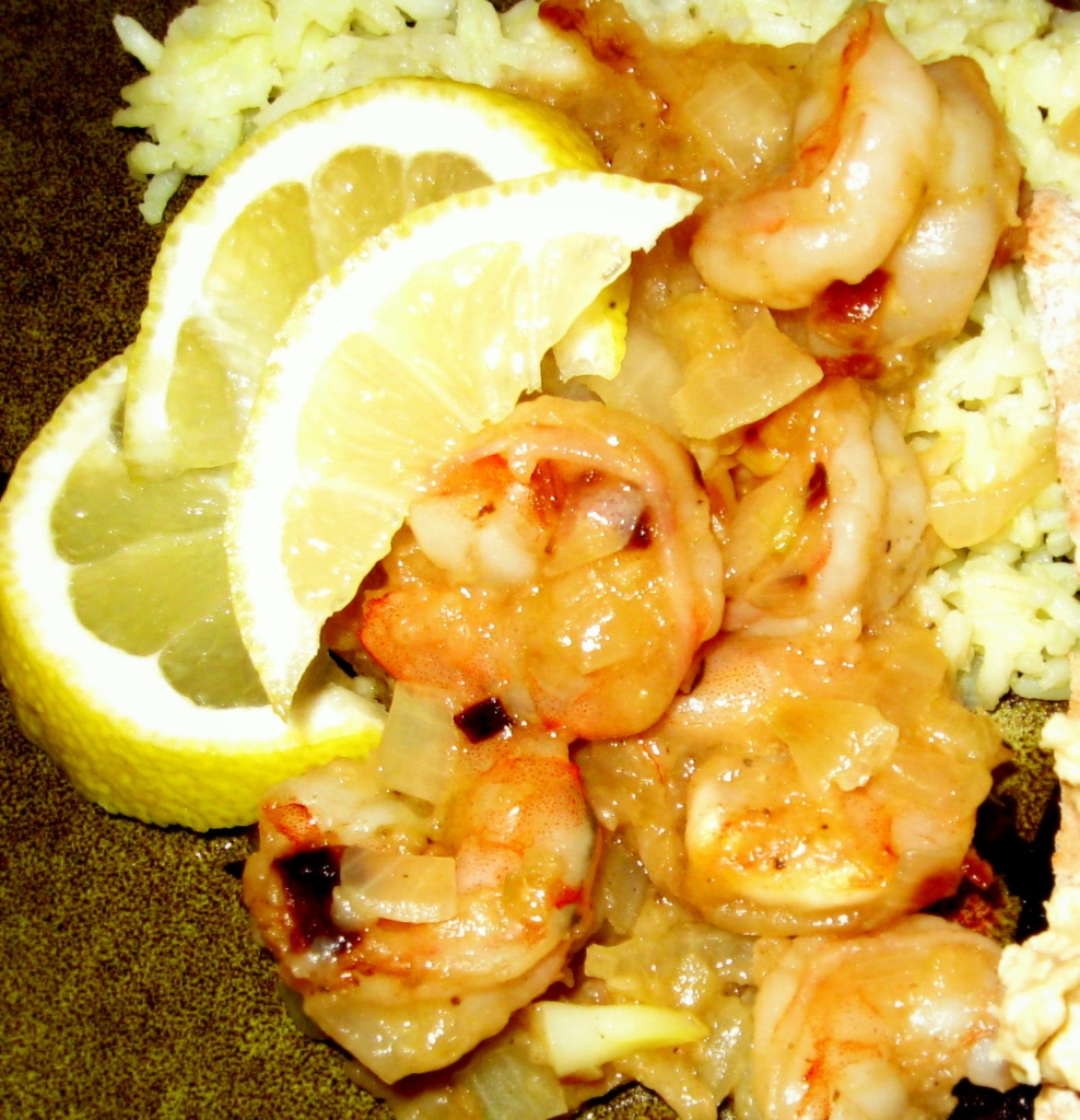 Spice Dusted shrimp